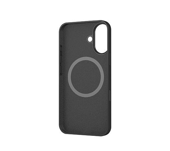 Coque silicone MagSafe iPhone 16 - Noir-2