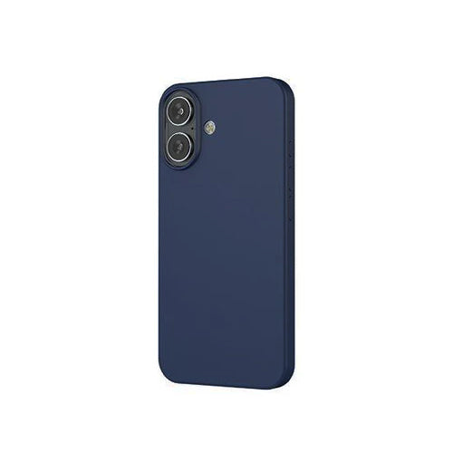 Coque silicone MagSafe iPhone 16 - Bleu-1