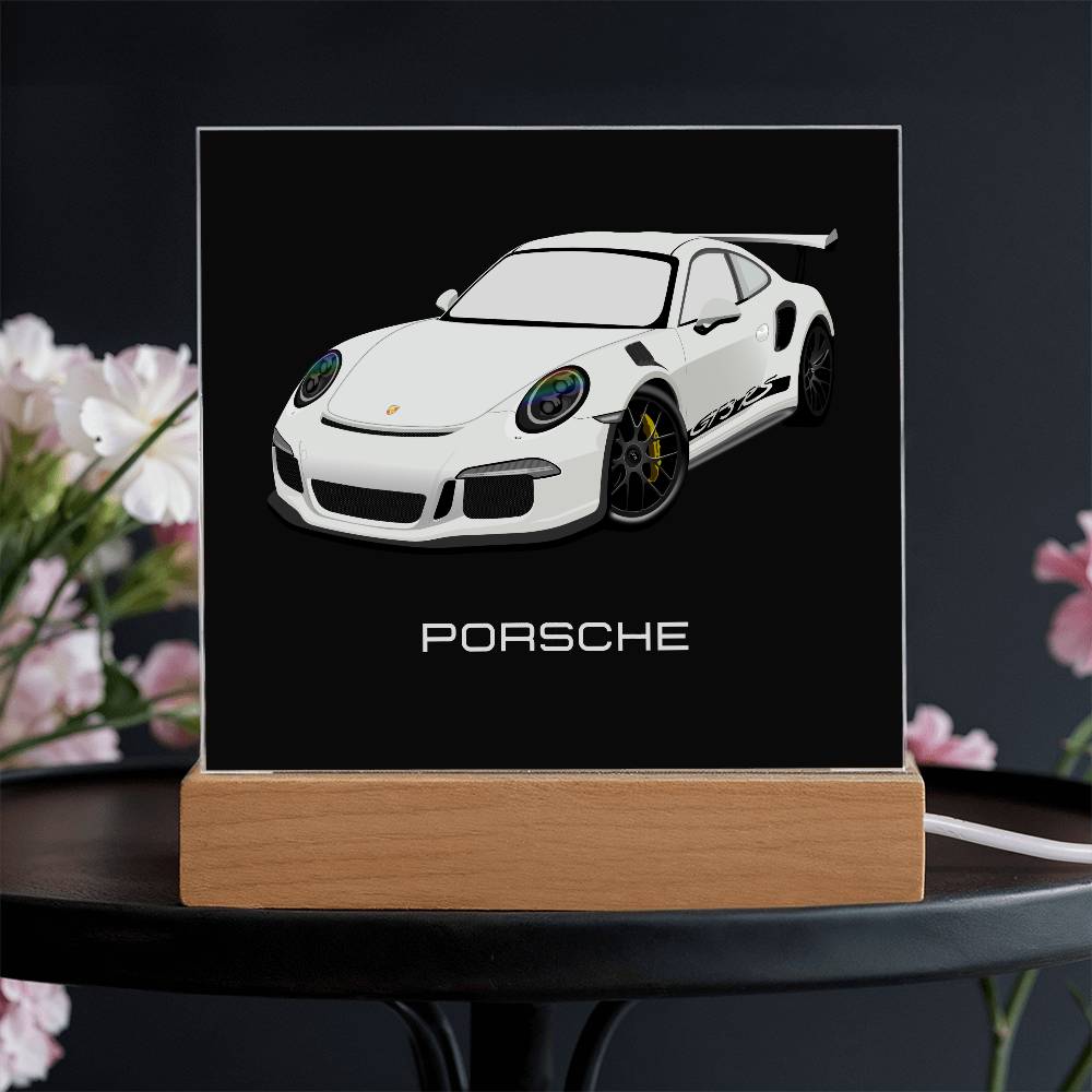 porsche night lamp