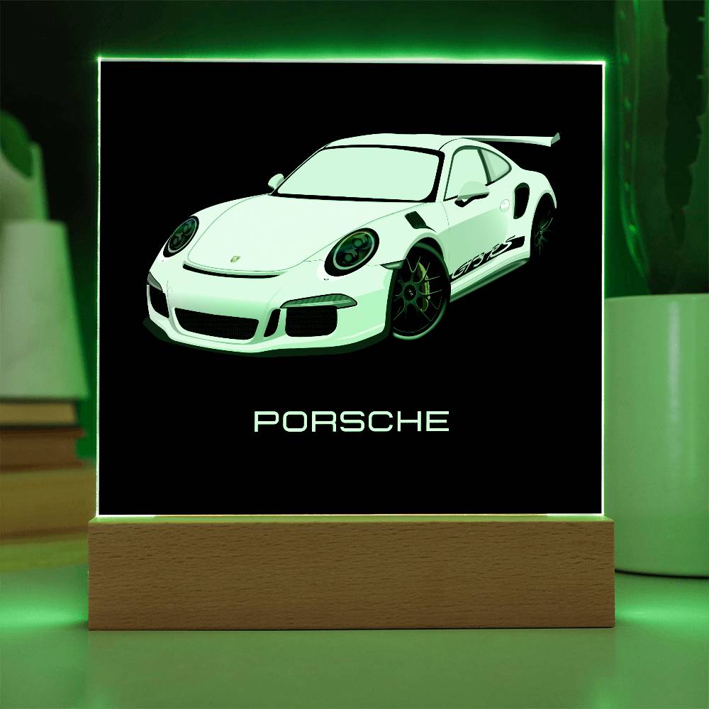 porsche night lamp