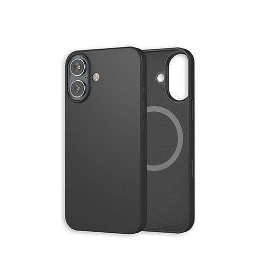 Coque silicone MagSafe iPhone 16 - Noir-0