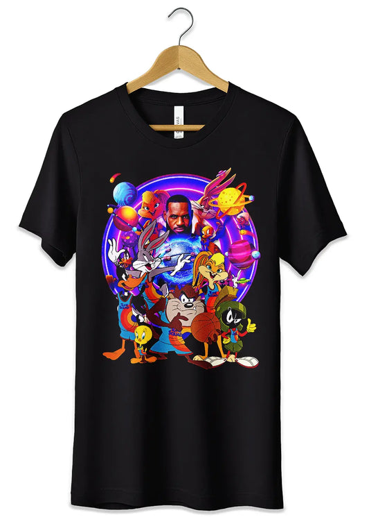 T-Shirt Maglietta Space Jam Looney Tunes New Legacy-0
